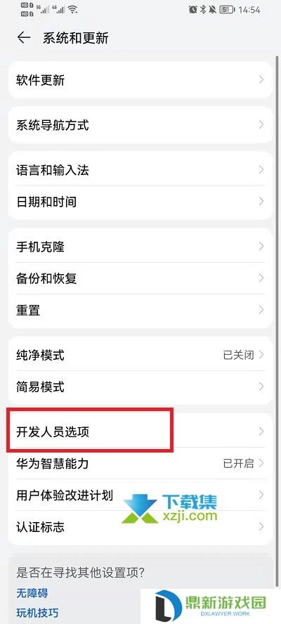 荣耀手机开发人员选项怎么关闭