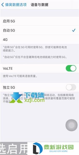 iPhone12手机怎么开启5G蜂窝数据网络