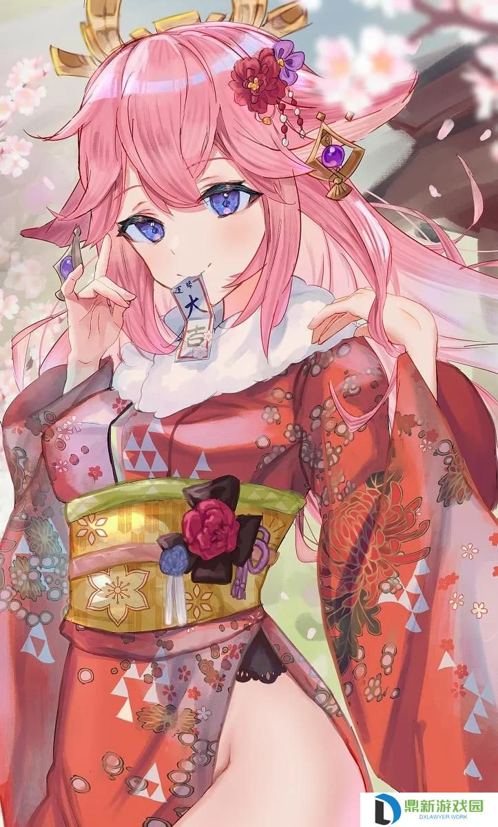 原神八重神子表情包（八重神子壁纸）