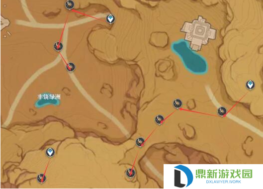 原神圣金虫采集路线是什么?原神圣金虫采集路线介绍