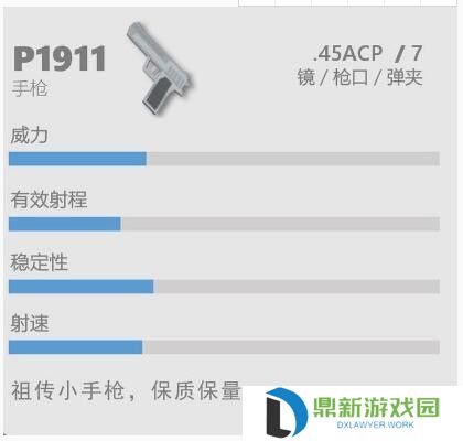 详细阅读:香肠派对手枪P1911武器怎么样?香肠派对手枪P1911武器介绍 香肠派对手枪P1911武器怎么样?香肠派对手枪P1911武器介绍