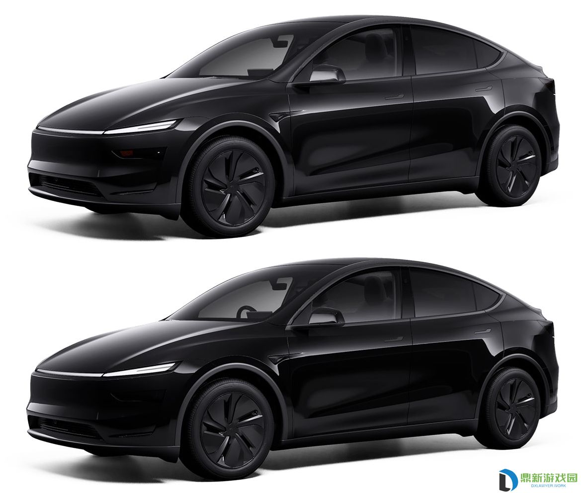 特斯拉美国焕新 Model Y / 3 新增“钻石黑”车漆，选配价 1500 美元