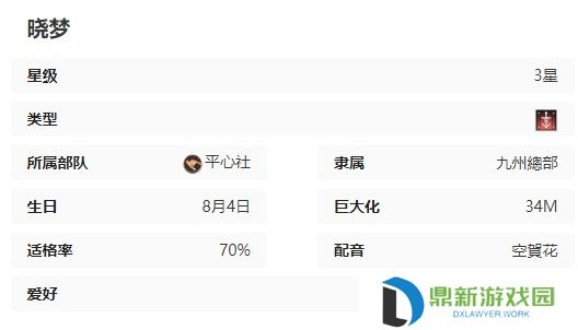苍雾世界晓梦技能介绍一览