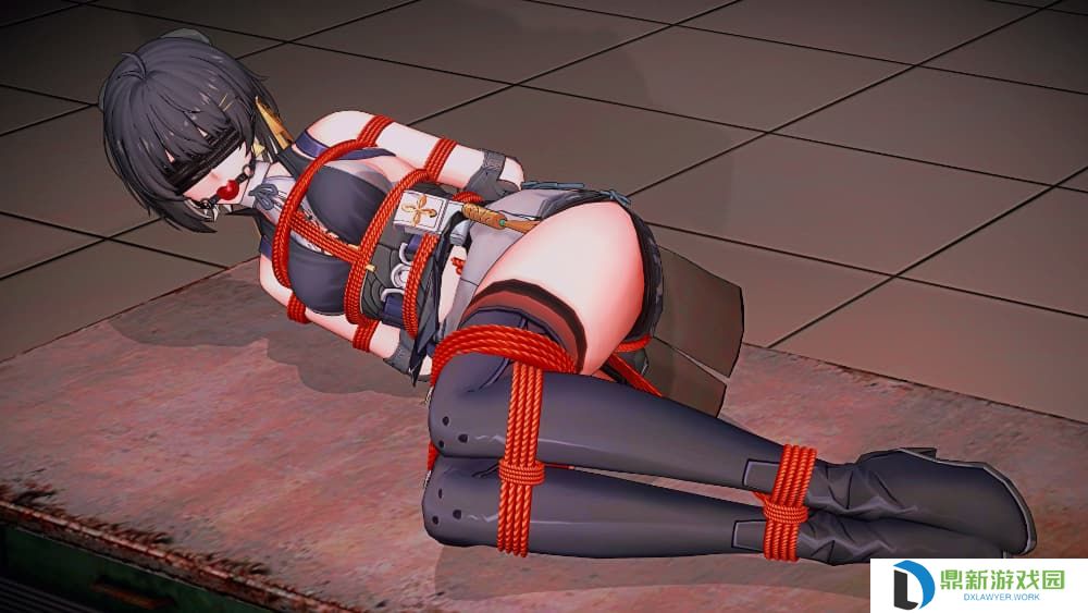 二次元美女被捆绑用震蛋折磨原创图片_18