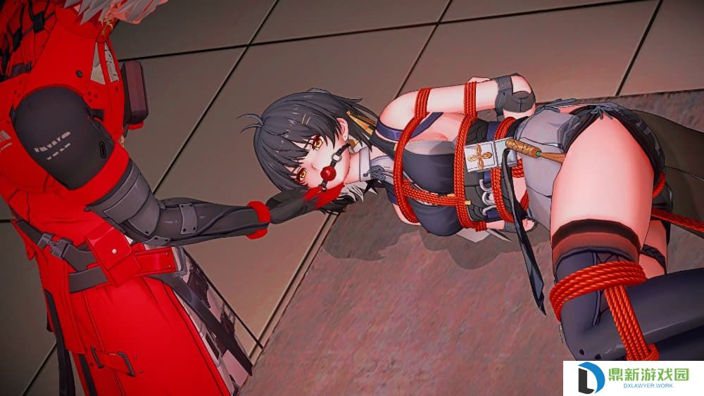 二次元美女被捆绑用震蛋折磨原创图片_10