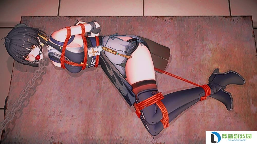 二次元美女被捆绑用震蛋折磨原创图片_15