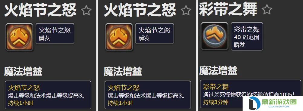 火焰节掉落物品介绍（魔兽世界火焰节攻略一览）