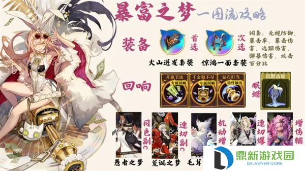 无尽梦回暴富之梦装备回响推荐