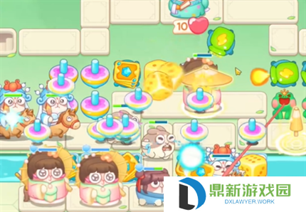 保卫萝卜4梁波波与祝秋秋第5关过关方法