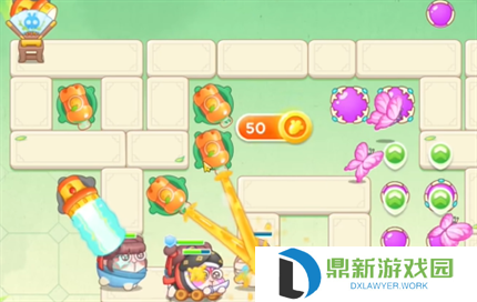 保卫萝卜4梁波波与祝秋秋第4关通关详解