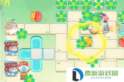 保卫萝卜4梁波波与祝秋秋第7关通关详解