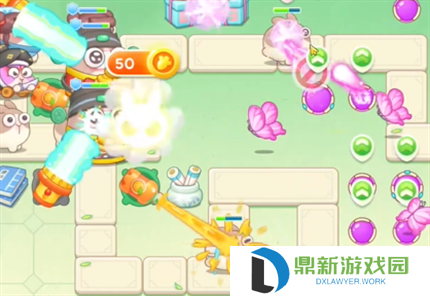 保卫萝卜4梁波波与祝秋秋第4关通关详解