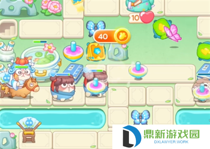 保卫萝卜4梁波波与祝秋秋第5关过关方法