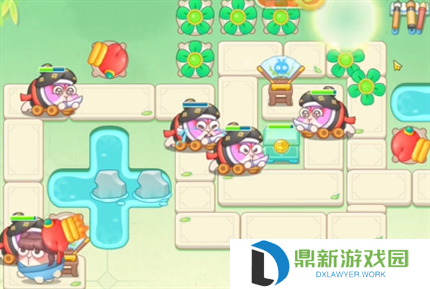 保卫萝卜4梁波波与祝秋秋第7关通关详解