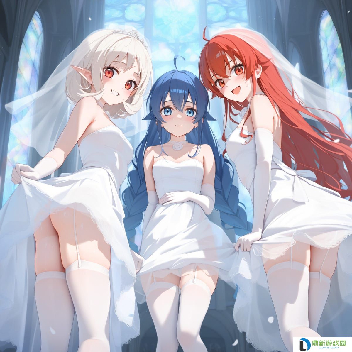 白丝jk美女被爆羞羞动漫二创创图片_5