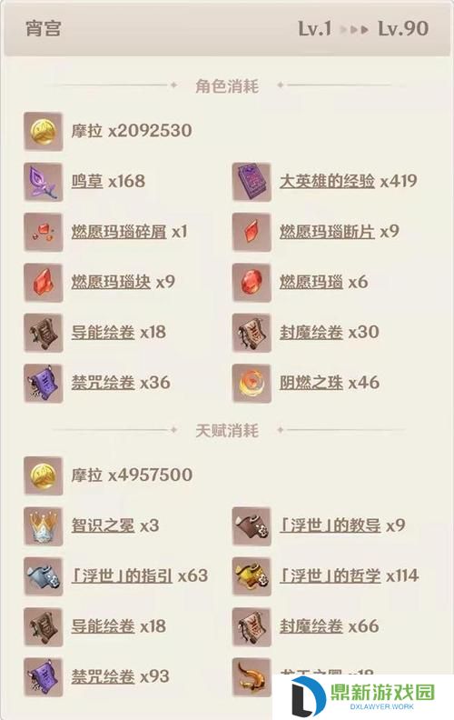 宵宫圣遗物武器搭配推荐2024（套装效果与属性加成说明）