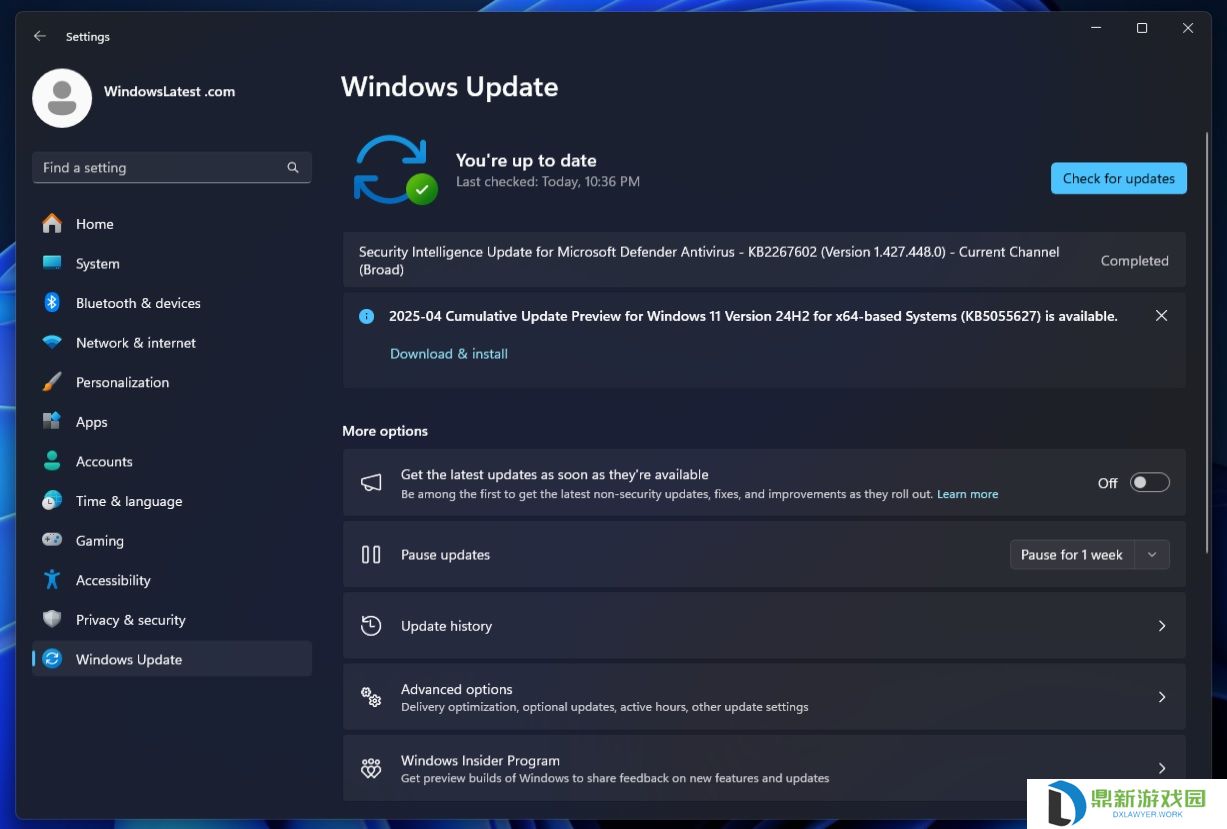 微软 Win11 24H2 推送四月可选更新：引入 Recall、修复蓝屏等