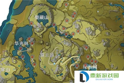 原神绝云椒椒采集路线_高效刷新点位分布全图解