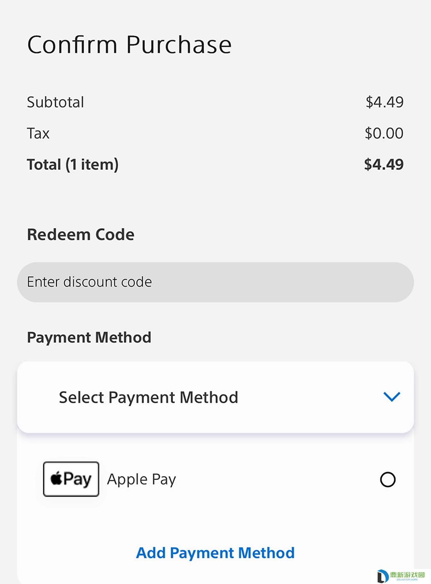 索尼 PS5 已支持苹果 Apple Pay 支付